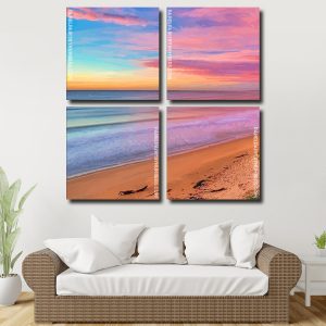 Beach Sunset panels paint by numbers