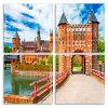 Castle De Haar Netherlands panels paint by numbers