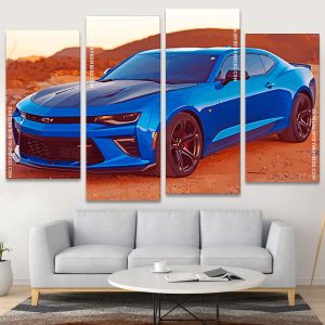 Chevrolet Camaro panel paint by numbers