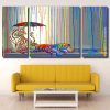 Colorful Rain panels paint by numbers