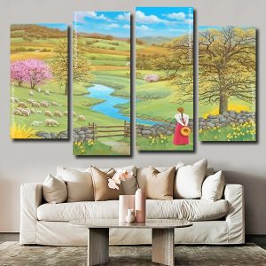 Countryside Nature Panels paint by numbers