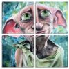 Dobby Harry Potter panels paint by numbers