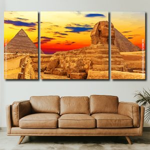 Egypt Pyramids panels paint by numbers