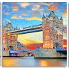 London England bridge panels paint by numbers