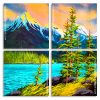 Mountains Landscape panels paint by numbers