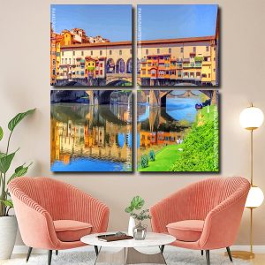 Ponte Vecchio In Florence Italy panels paint by numbers