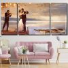 Romantic Couple panel paint by numbers