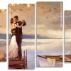 Romantic Couple Dancing Panels paint by numbers