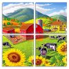 Sunflowers Farm panels paint by numbers