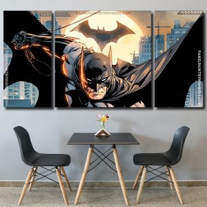 Superhero Batman Panels paint by numbers