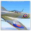 Supermarine Spitfire panels paint by numbers