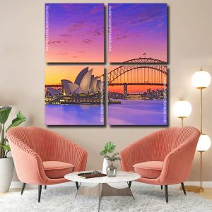 Sydney Opera House panels paint by numbers