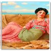 The Quiet William Godward panels paint by numbers