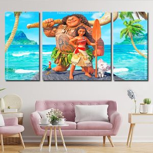 Disney Moana paint by numbers