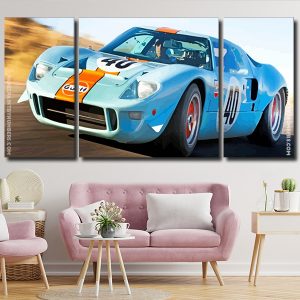 Ford Gt40 panels paint by numbers