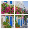 Greece Houses panels paint by numbers