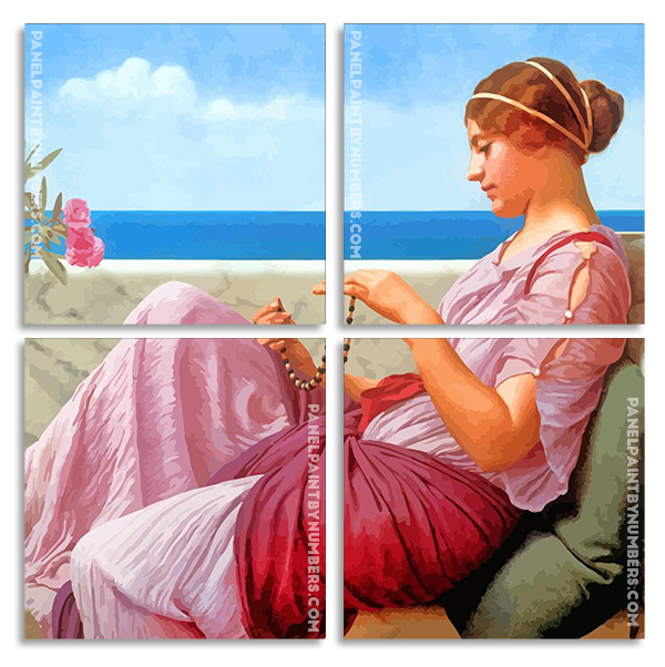 A Souvenir William Godward Panels paint by numbers