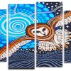 Aboriginal Owl Panels paint by numbers