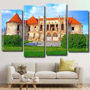 Banffy Castle Romania Panels paint by numbers