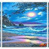 Beachsid Waves Island panels paint by numbers