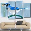 Beautiful Blue Jay panels paint by numbers