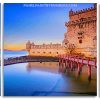 Belem Tower Lisbon Portugal panels paint by numbers