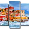 Boccadasse Italy panels paint by numbers