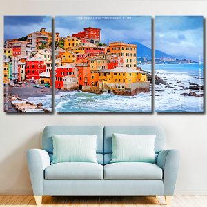 Boccadasse Italy panels paint by numbers