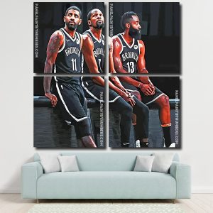 Brooklyn Nets Players Panels paint by numbers