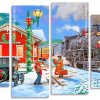 Christmas Day panels paint by number