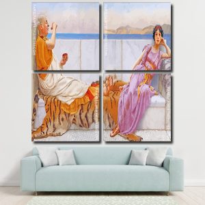 Eighty And Eighteen John William Godward Panels paint by numbers