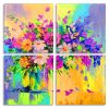 Flowers In Vase Panels paint by numbers