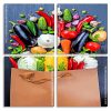 Fresh Vegetables panels paint by numbers