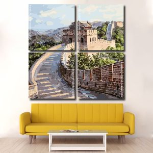 Great Wall China Panels paint by numbers