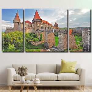 Hunyadi Castle Panels paint by numbers