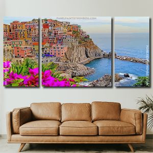 Italy Amalfi Coast Panels paint by numbers