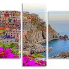 Italy Amalfi Coast panels paint by numbers