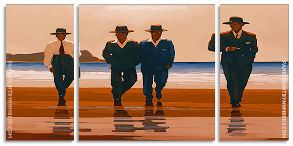 Jack Vettriano A Retrospective panels paint by numbers