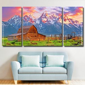 Jackson Hole panels paint by numbers