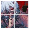 Ken Kaneki panels paint by numbers