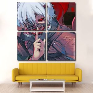 Ken Kaneki panels paint by numbers