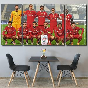 Liverpool Football Team Panels paint by numbers