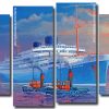 Marine Ship panels paint by numbers