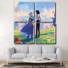 Moving Castle panels paint by numbers