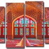 Nasir Al Mulk Mosque panels paint by numbers