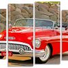 Red Buick Skylark Panels Paint by numbers