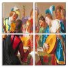 Renaissance Music Period Panels paint by numbers