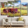 Rusty Tractors Panels paint by numbers