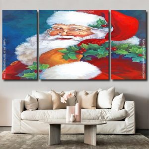 Santa Christmas panels paint by numbers