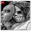 Sugar Skull Bride panels paint by numbers